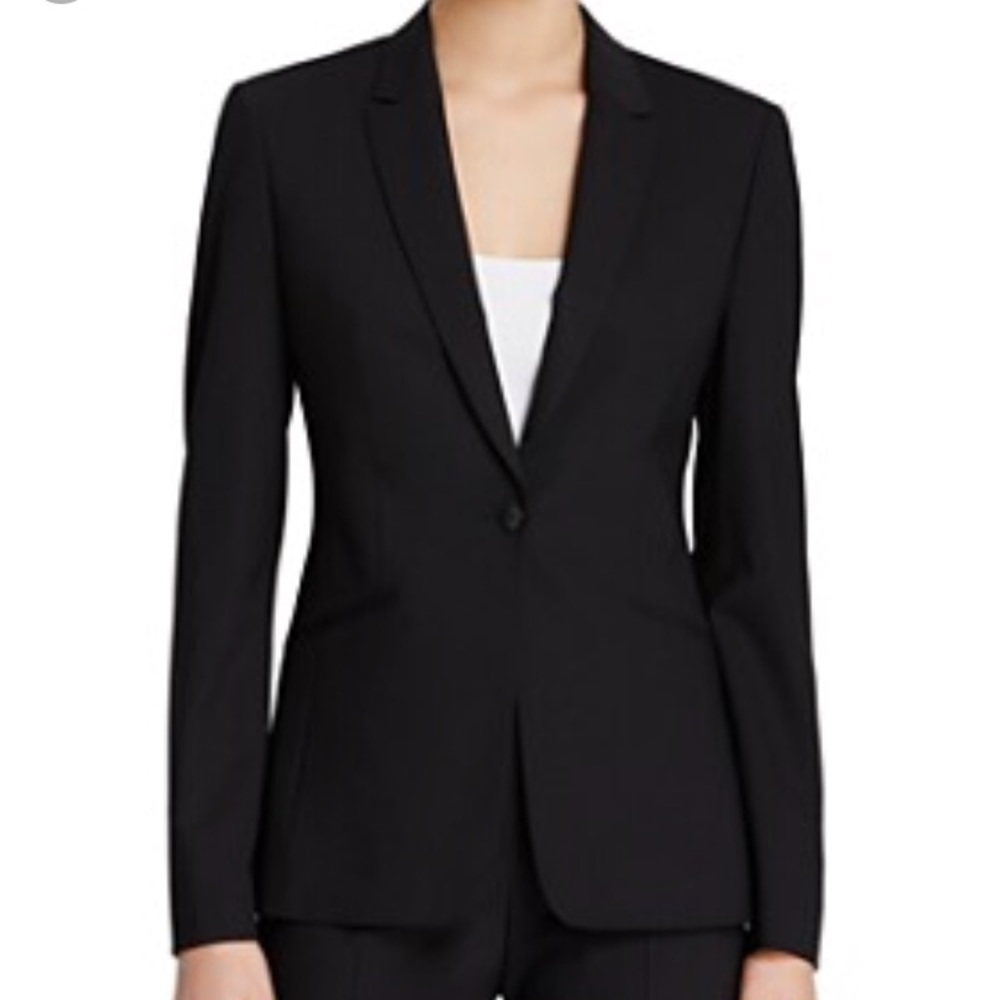 Neiman Marcus Blazer suit jacket size 6 black